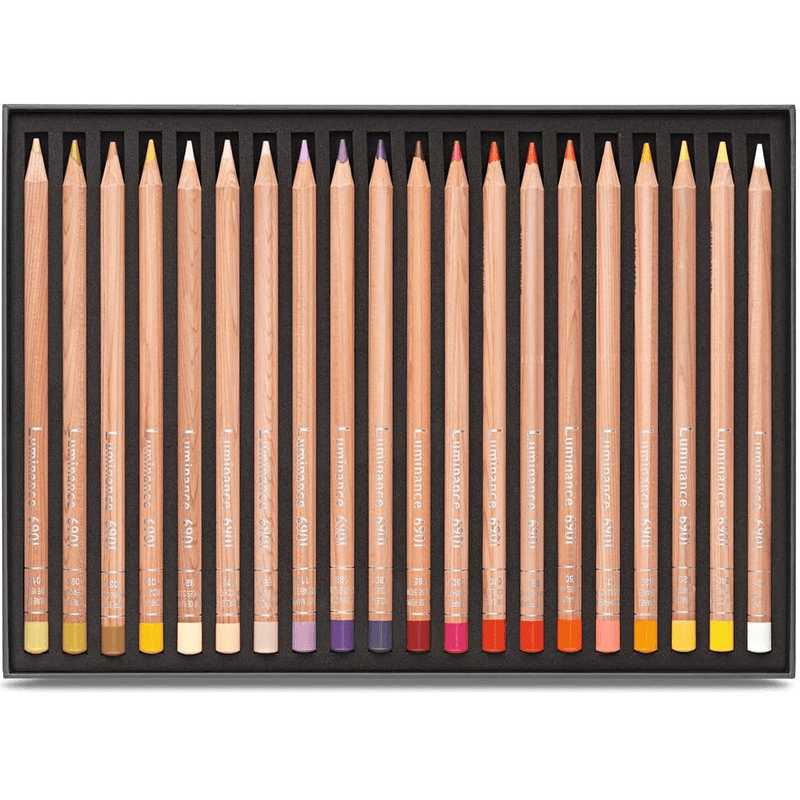 Caran d'Ache 40 Luminance 6901 Coloured Pencils Set Artists Professional ‎6901.740 - SuperOffice