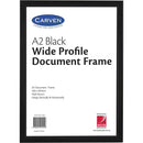 Carven Document Frame A2 Black 40051 - SuperOffice