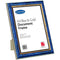 Carven Document Frame A4 Blue/Gold QFWDBLGLDA4 - SuperOffice