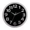 Carven Round Wall Clock 330mm Black CL330FBLSL - SuperOffice