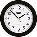 Carven Wall Clock Frame 250Mm Black CL250PLBL - SuperOffice