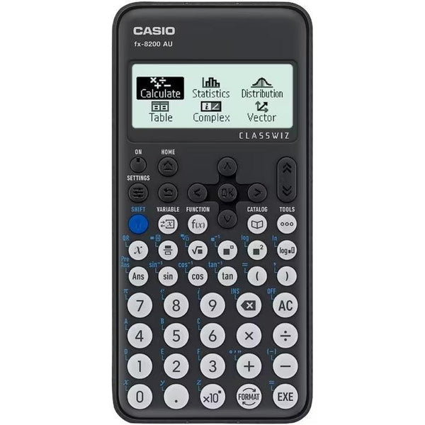 Casio fx-8200AU Scientific Calculator School Students Maths FX8200AU-BP - SuperOffice