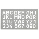 Celco C20 Letter Stencil 20Mm 0168642 - SuperOffice