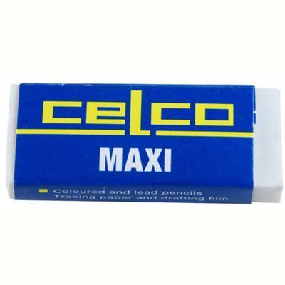 Celco Eraser Pvc Free Large White Box 100 0343960 - SuperOffice