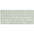 Celco Lettering Stencil 15Mm 0168634 - SuperOffice