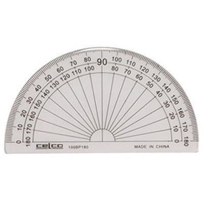 Celco Protractor 180 Degrees 100Mm 0344540 - SuperOffice