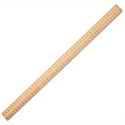 Celco Rulers Wooden Polished Drilled With Metal Edge 500Mm 0321780 - SuperOffice