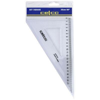 Celco Set Square 60 Degrees 260Mm 0307510 - SuperOffice