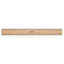 Celco Wooden Ruler Metal Edged 300Mm 0321760 - SuperOffice