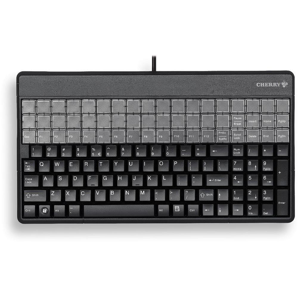 Programmable Usb Keyboard Cherry G86-61400 Pos Programmable Usb Keyboard Black | SuperOffice