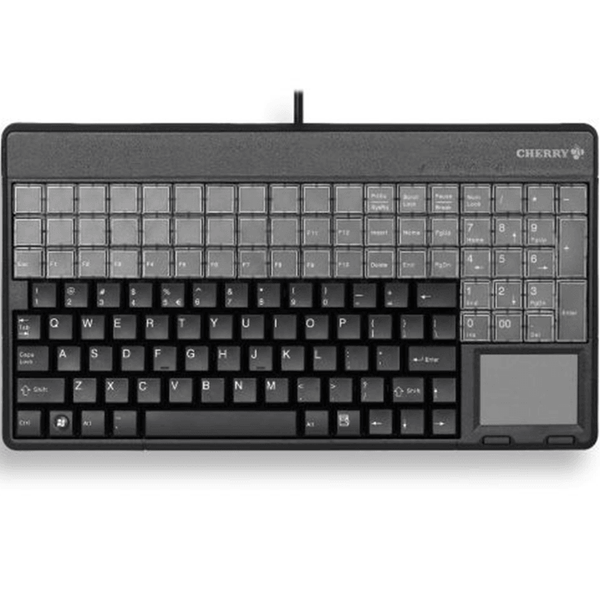 Cherry G86-61401 SPOS Programmable Keyboard Touchpad Black USB G86-61401EUADAA - SuperOffice
