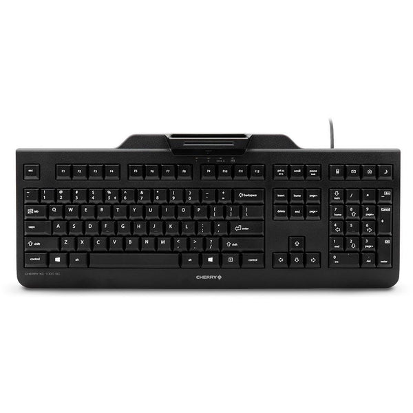 Cherry Kc-1000 Security Keyboard With Integrated Smart Card Terminal Black JK-A0100EU-2 - SuperOffice