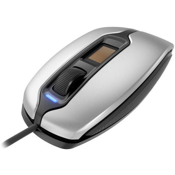 Cherry Mc-4900 Mouse With Fingerprint Authentication Silver/Black MC4900 - SuperOffice