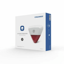 Chuango Wireless Outdoor Siren Alarm Red WS-280 WS-280 - SuperOffice
