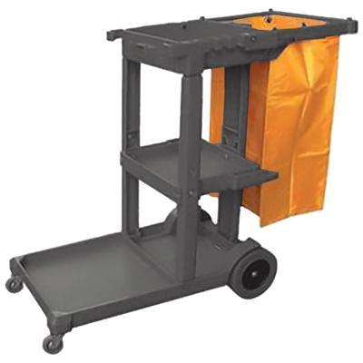 Cleanlink 3 Tier Janitor Trolley 12014 - SuperOffice