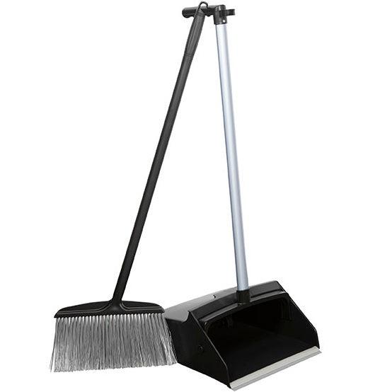 Cleanlink Lobby Pan Broom And Bucket Dust Pan Set 12049 - SuperOffice