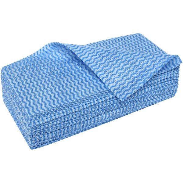 Cleanlink Multi-Purpose Cleaning Wipes 300 X 600Mm Blue Pack 20 Sheets 30012 - SuperOffice