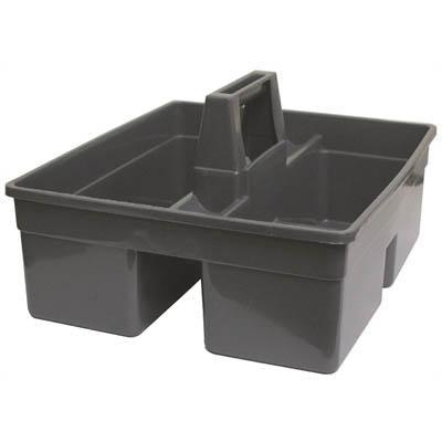 Cleanlink Plastic Utility Tray Grey 12077 - SuperOffice