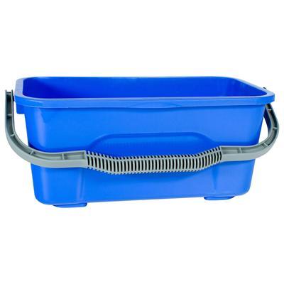 Cleanlink Window Cleaning Bucket Plastic 12 Litre Blue 12022 - SuperOffice