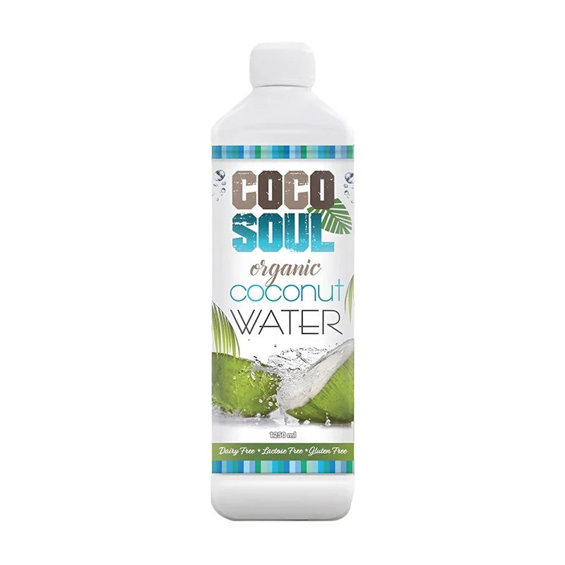 Coco Soul Organic Coconut Water 1.25L 6 Pack Bottles 00010 (6 Pack) - SuperOffice