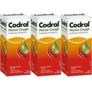Codral Mucus Cough Syrup Guaifenesin 100mg/5mL Oral Liquid 150mL 3 Pack 79614107 - SuperOffice