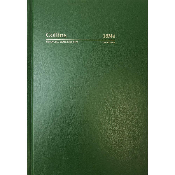 Collins 2019-2020 Financial Year Diary Day To Page A5 Green 18M4.P40-2020 - SuperOffice