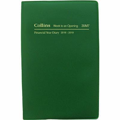 Collins 2019-2020 Financial Year Diary Week To View B7R Green 35M7.V40-2020 - SuperOffice