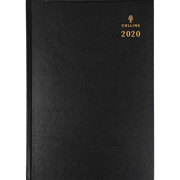 Collins 2020 Sterling Diary Day To Page 1 Hourly A5 Black 184.P99-20 - SuperOffice