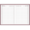 Collins 2021 Appointment Diary 2 Pages To Day 15 Minute A4 Burgundy 144F.P78-21 - SuperOffice