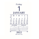 Collins 2022 Calendar Refill Day To Page Top Punch Daily Quotations DCRT-22 - SuperOffice