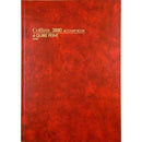 Collins 3880 Series Account Book 4 Quire Feint Ruled 192 Leaf A4 Red 10947 - SuperOffice
