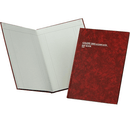 Collins 3880 Series Account Book Day Book Paged 84 Leaf A4 Red 10849 - SuperOffice