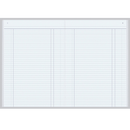 Collins 3880 Series Account Book Day Book Paged 84 Leaf A4 Red 10849 - SuperOffice