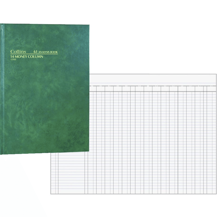 Collins 61 Series Analysis Book 14 Money Column 84 Leaf | SuperOffice