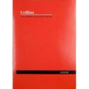 Collins A24 Series Account Book Double Ledger Feint Ruled Stapled 24 Leaf A4 Red 10230 - SuperOffice