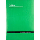 Collins A24 Series Analysis Book 10 Money Column Feint Ruled Stapled 24 Leaf A4 Green 10210 - SuperOffice