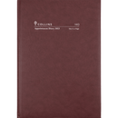 Collins A4 Day to Page 2023 Appointment Diary Burgundy Planner 140F 140.P78 (2023) - SuperOffice