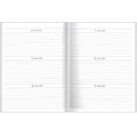 Collins Any Year Diary 3 Day To Page A5 Black 16079 - SuperOffice