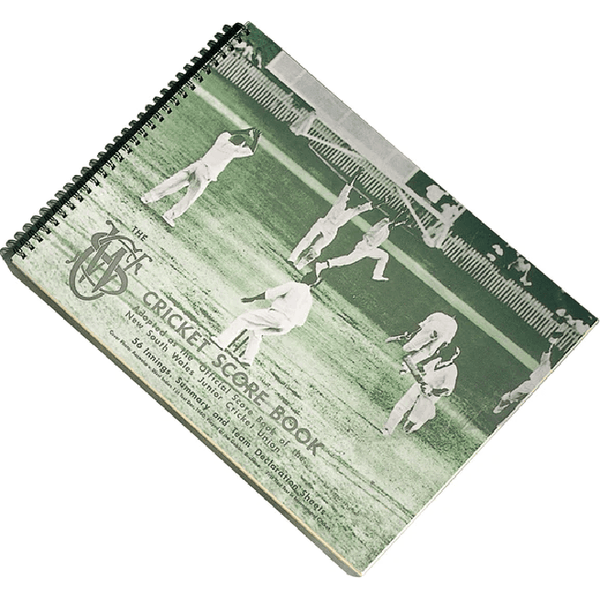 Collins Cricket Score Book 56 Innings Wirobound 247x330mm Green 10038 - SuperOffice