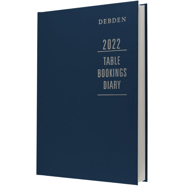 Collins Debden 2022 Table Booking Diary 2-Page Per Day A4 Restaurants Cafes TBD.P59-22 (2022 TBD) - SuperOffice