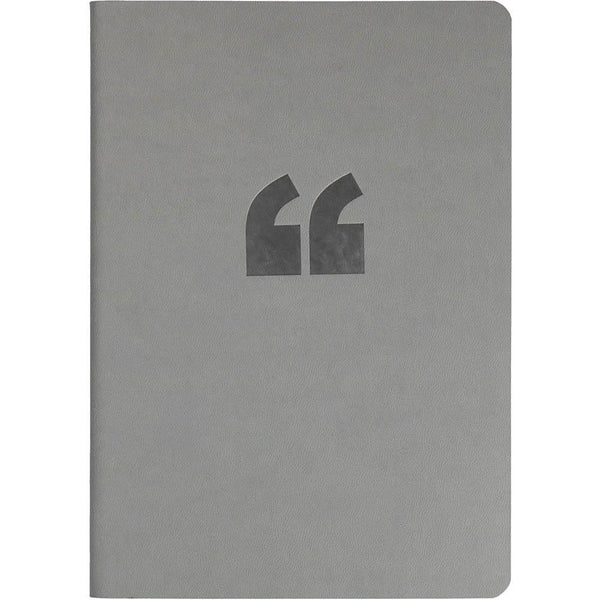 Collins Edge Notebook Ruled 240 Page Rainbow Edging A5 Gray ED15R.98 - SuperOffice