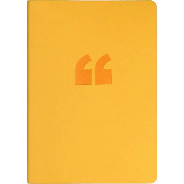 Collins Edge Notebook Ruled 240 Page Rainbow Edging A5 Yellow ED15R.45 - SuperOffice