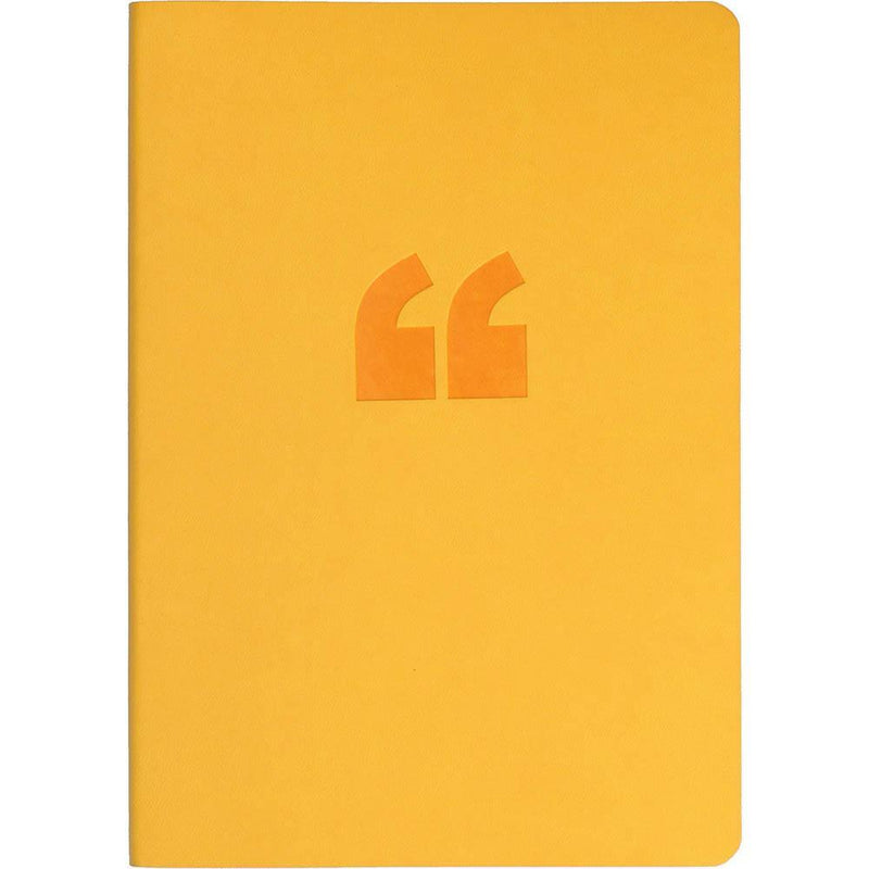 Collins Edge Notebook Ruled 240 Page Rainbow Edging A5 Yellow ED15R.45 - SuperOffice