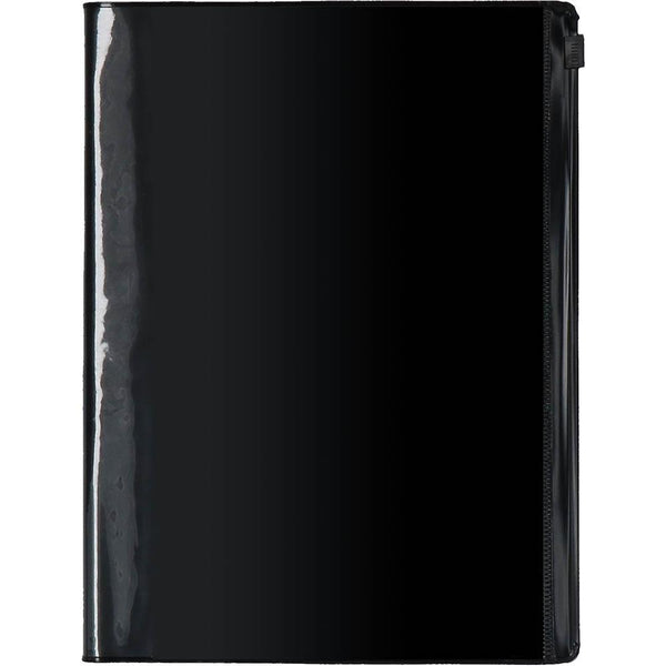 Collins Framework Notebook Ruled 192 Page Resealable Bag Cover A5 Pvc Black FW15R.99 - SuperOffice