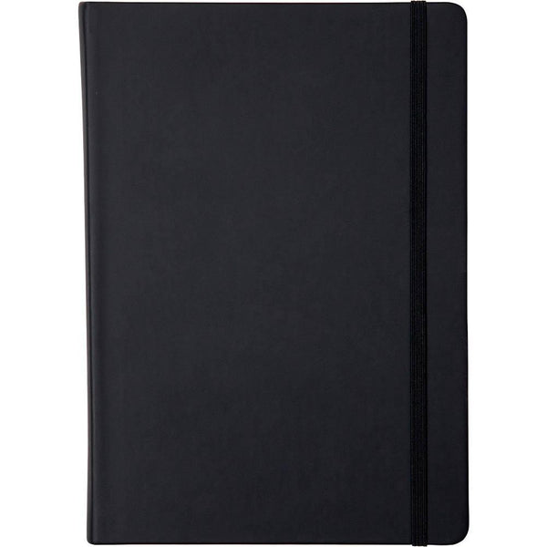 Collins Legacy Notebook 240 Grid Pages Expandable Inner Pocket A5 Black CL53NG-01 - SuperOffice