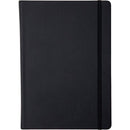 Collins Legacy Notebook Ruled 240 Page Expandable Inner Pocket A5 Black CL53N-01 - SuperOffice