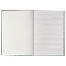 Collins Notebook Soft Cover Where Is It Short A-Z Index 120 Page A4 Green 04624 - SuperOffice