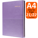 Collins Vanessa A4 Day To Page 2021-2022 Diary Purple Financial Year FY145.V55 (2021-2022) - SuperOffice