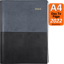 Collins Vanessa A4 Day To Page 2022 Diary Black Calendar Year 145.V99-22 (2022 A4 DTP Black) - SuperOffice