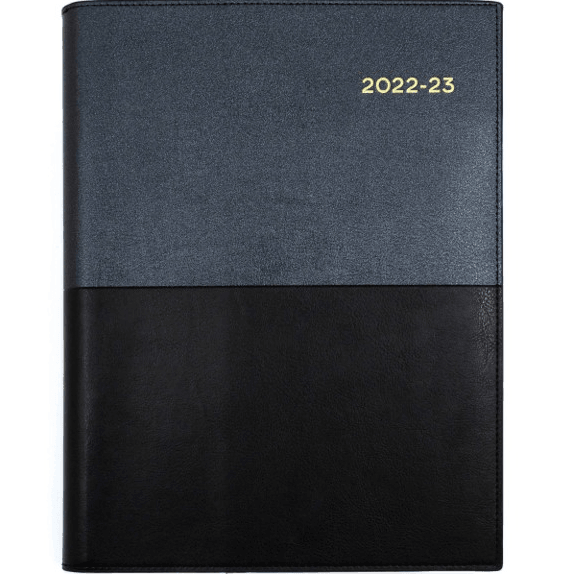 Collins Vanessa A4 Day To Page 2022/2023 Diary Black Financial Year FY145.V99-2223 (22/23 Black) - SuperOffice